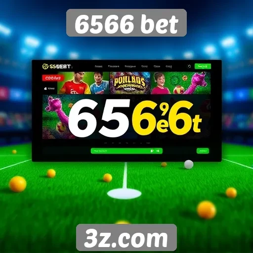 Análise da interface do usuário do site 6566 bet